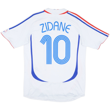 2006 France Away Shirt Zidane #10 - 6/10 - (M)