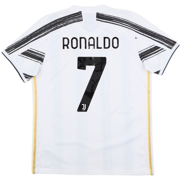 2020-21 Juventus Home Shirt Ronaldo #7 - 8/10 - (L)