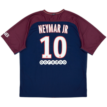 2017-18 Paris Saint-Germain Home Shirt Neymar Jr #10 - 7/10 - (XL)