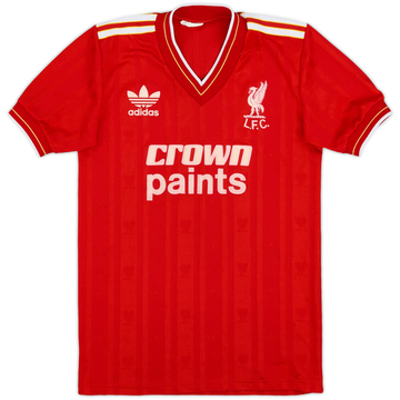 1986-87 Liverpool Home Shirt - 8/10 - (Y)