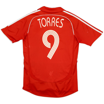 2006-08 Liverpool Home Shirt Torres #9 - 4/10 - (S)