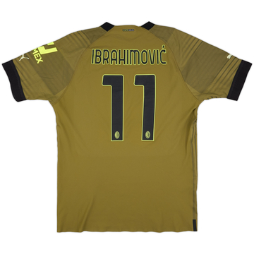 2022-23 AC MIlan Authentic Third Shirt Ibrahimovic #11 - 10/10 - (XL)
