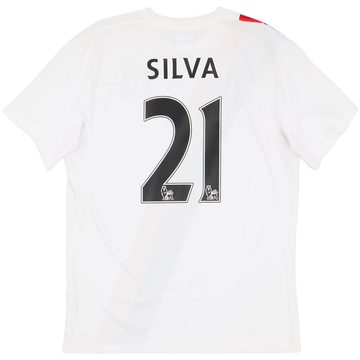 2009-11 Manchester City Third Shirt Silva #21 - 9/10 - (M)