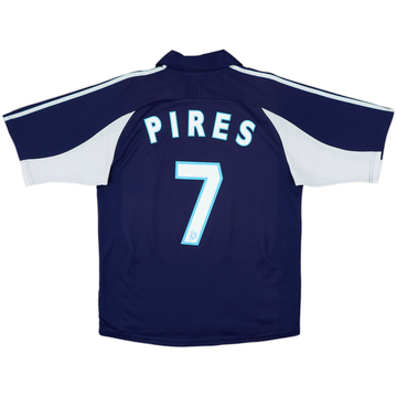 1999-00 Olympique Marseille Away Shirt Pires #7 - 6/10 - (S)