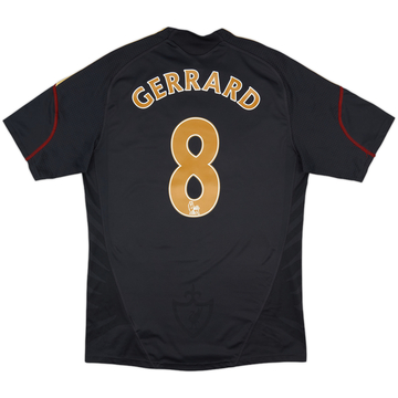 2009-10 Liverpool Away Shirt Gerrard#8 - 7/10 - (M)