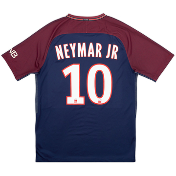 2017-18 Paris Saint-Germain Home Shirt Neymar Jr #10 - 6/10 - (M)