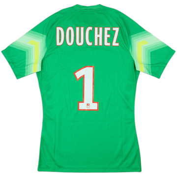 2014-15 Paris Saint-Germain Player Issue GK S/S Shirt Douchez #1 - 8/10 - (M)