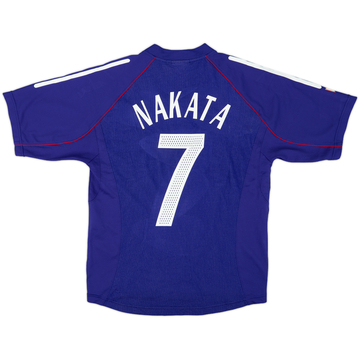2002-04 Japan Home Shirt Nakata #7 - 6/10 - (M)