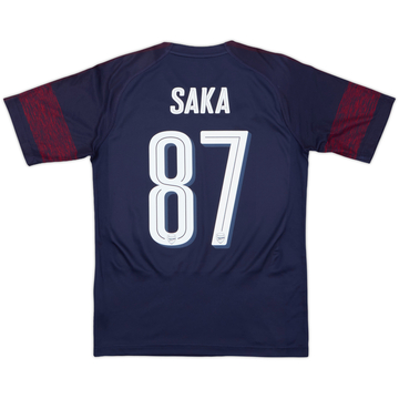 2018-19 Arsenal Away Shirt Saka #87 - 8/10 - (S)