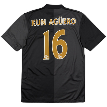 2013-14 Manchester City Away Shirt Kun Aguero #16 - 8/10 - (S)