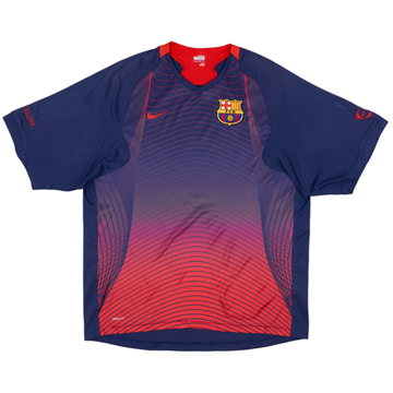2007-08 Barcelona Nike Training Shirt - 8/10 - (L)