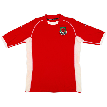 2002-04 Wales Home Shirt - 7/10 - (XL)