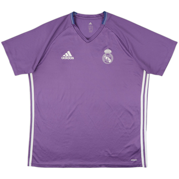 2016-17 Real Madrid adizero Training Shirt - 9/10 - (XL)