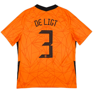 2020-21 Netherlands Home Shirt De Ligt #3 - 8/10 - (L)