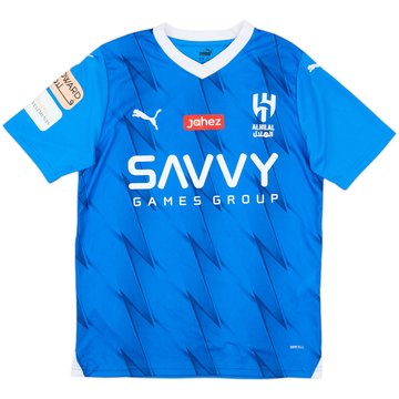 2023-24 Al-Hilal Home Shirt - 7/10 - (XL.Boys)