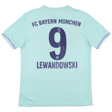 2018-19 Bayern Munich Away Shirt Lewandowski #9 - 7/10 - (S)