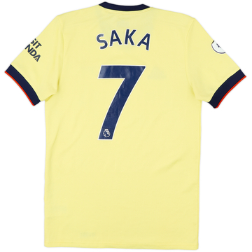 2021-22 Arsenal Away Shirt Saka #7 - 6/10 - (S)
