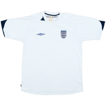2004-06 England Umbro Training Shirt - 7/10 - (L)