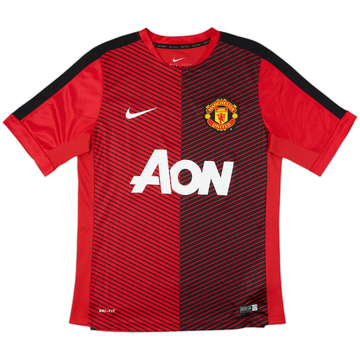 2014-15 Manchester United Nike Training Shirt - 7/10 - (L)