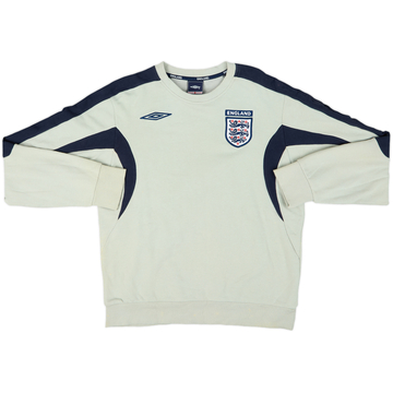 2006-08 England Umbro Sweat Top - 6/10 - (S)