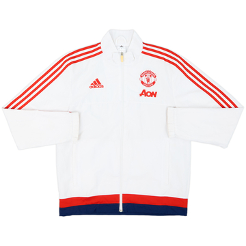 2015-16 Manchester United adidas Track Jacket - 8/10 - (M)