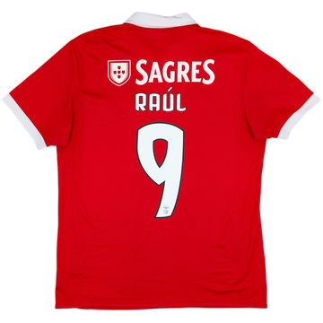 2017-18 Benfica Home Shirt Raul #9 - 5/10 - (L)