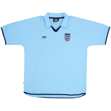 2002-04 England Umbro Training Shirt - 7/10 - (L)