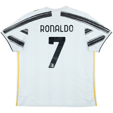 2020-21 Juventus Home Shirt Ronaldo #7 - 5/10 - (XXL)