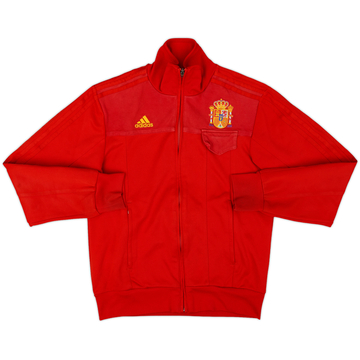 2007-08 Spain adidas Track Jacket - 8/10 - (S)