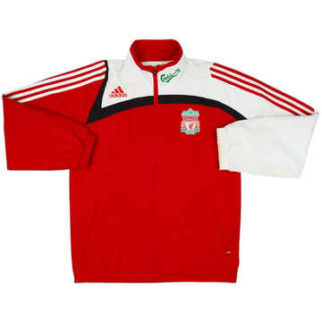 2007-08 Liverpool adidas Track Jacket - 7/10 - (M)