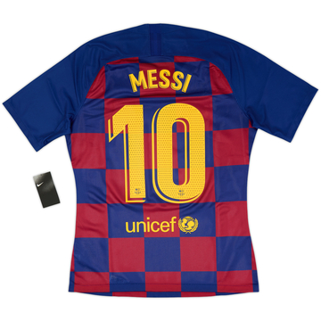 2019-20 Barcelona Player Issue Home Shirt Messi #10 (L)