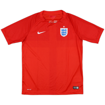2014-15 England Away Shirt - 9/10 - (XL.Boys)