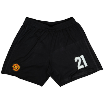 2018-19 Manchester United Alternate Home Shorts #21 - 7/10 - (L)