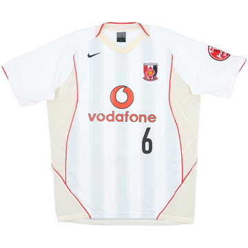 2004 Urawa Red Diamonds Away Shirt #6 - 8/10 - (L)
