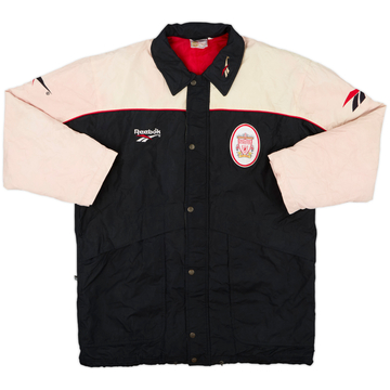 1996-97 Liverpool Reebok Padded Bench Coat - 4/10 - (M)