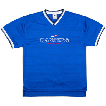 1997-98 Rangers Nike Training Shirt - 9/10 - (L)