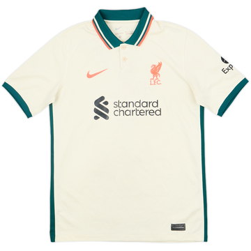2021-22 Liverpool Away Shirt - 5/10 - (XL.Boys)
