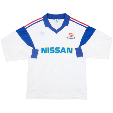 1991-92 Yokohama Marinos Away L/S Shirt - 6/10 - (M/L)
