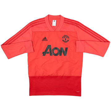 2018-19 Manchester United adidas Drill Top - 7/10 - (M)
