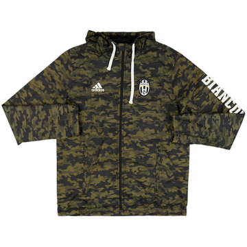 2015-16 Juventus adidas Hooded Track Jacket - 8/10 - (M)