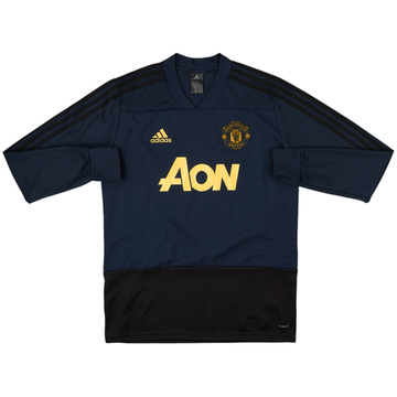 2018-19 Manchester United adidas Sweat Top - 10/10 - (M)