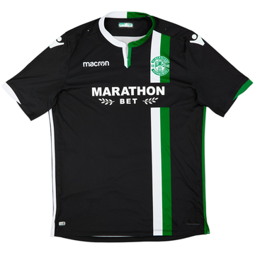 2017-18 Hibernian Away Shirt - 7/10 - (XL)