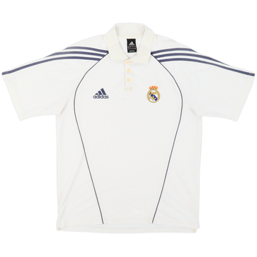 2005-06 Real Madrid adidas Polo Shirt - 8/10 - (M)