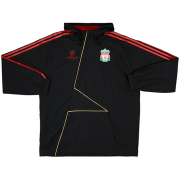 2009-10 Liverpool adidas CL Hooded Track Jacket - 8/10 - (L)