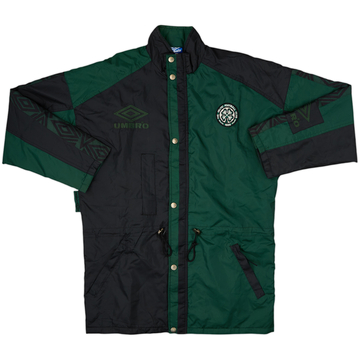 1995-96 Celtic Umbro Padded Bench Coat - 8/10 - (M)