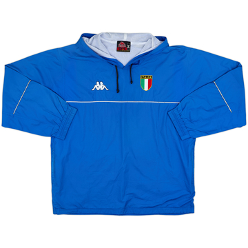 2000-01 Italy Kappa Hooded Drill Top - 6/10 - (M)