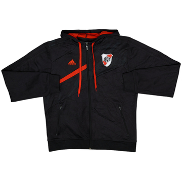 2008-09 River Plate adidas Hooded Track Jacket - 8/10 - (XL)
