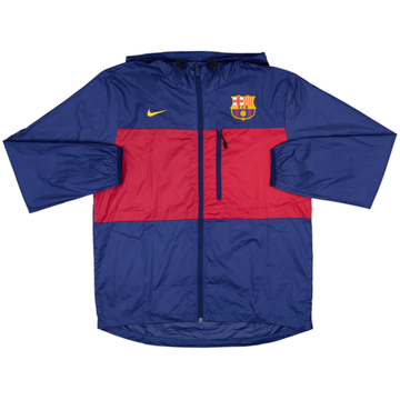 2014-15 Barcelona Nike Hooded Track Jacket - 10/10 - (L)