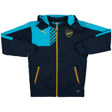 2015-16 Arsenal Puma Hooded Rain Jacket - 5/10 - (XS)