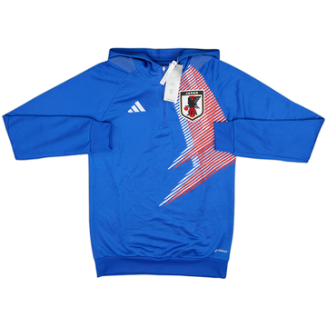 2022-23 Japan adidas Hooded 1/4 Zip Drill Top (XS)